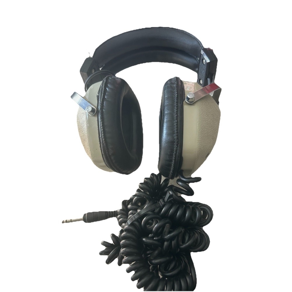 Vintage 70s Old School Nova Pro Headphones Over The Ear - Untested